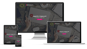 Projekt strony internetowej typu One Page